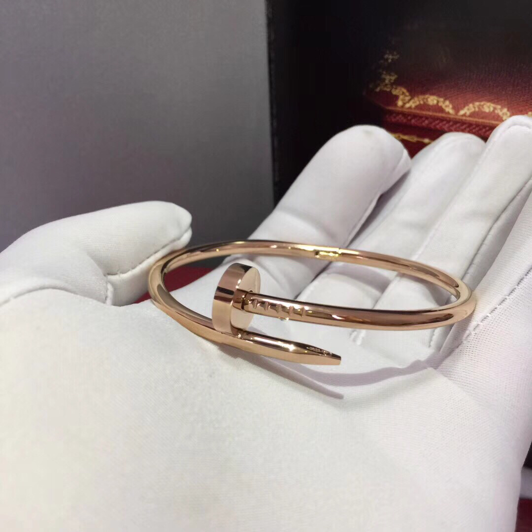 Cartier Juste Un Clou Nail Rose Gold Bracelet AAA Copy